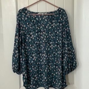 Leopard print blouse